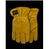 Image 1 : Wells Lamont Crazy Horse Leather Work Gloves Style 958M, Size Large (L)
