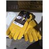Image 3 : Wells Lamont Crazy Horse Leather Work Gloves Style 958M, Size Large (L)