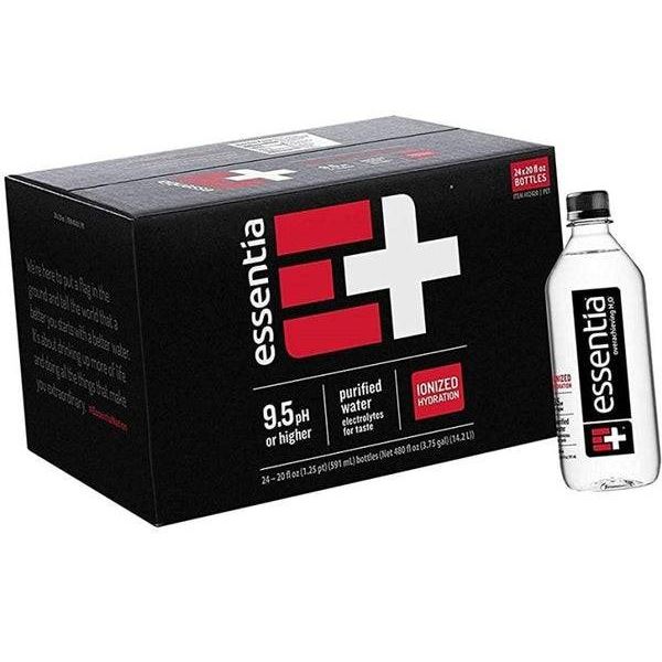 Essentia Bottled Water, Hydration Antioxidant, 591 ml, Pack of 24