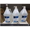 Image 1 : Three Natural Blend Sanitizing Gel 3.78L Containers With Pumps
