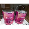 Image 1 : Co-Op Imagine Semi-Lustre Interior Paint and Primer 2x 3.37L