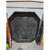 Image 1 : Octagonal Black Tray, 48×39×5 Inches