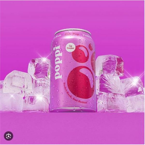 10×355 Poppi DrPop Low Sugar Soda