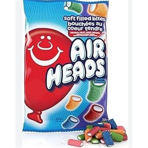 Airheads Soft Filled Bites 10 x 200g Assorted Flavors