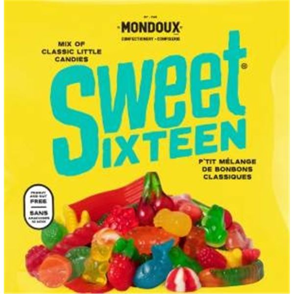 Sweet Sixteen Classic Little Candies by Mondoux – 6x400g