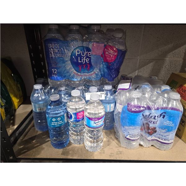 Bottled Drinking Water in Various Brands and Capacities Aprox 36 Bottles