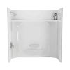 Image 1 : MAAX Essence 60″W x 30″ D x 61″ H  Wall Surround Only