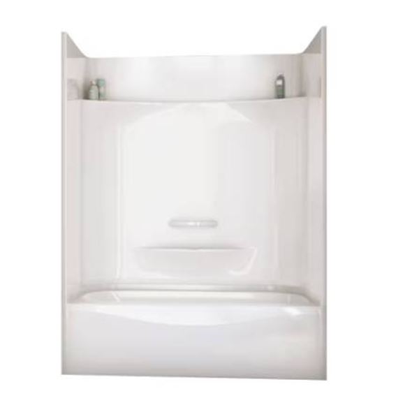 MAAX Essence 60L x 30W x 80H in. 2-in-1 Tub Shower Kit – Shower Stall with Bathtub and Bath