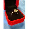 Image 1 : $1800 APPRAISED 3.0 CARAT MOISSANITE BLUE GREEN .925 SILVER RING