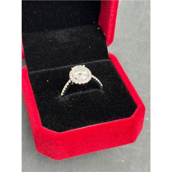 $1145 APPRAISED 2.0 CARAT OVAL CUT SOLITAIRE RING