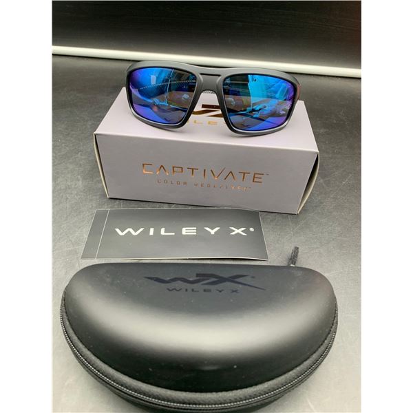 New Wiley x Captivate matte graphite Sunglass Package