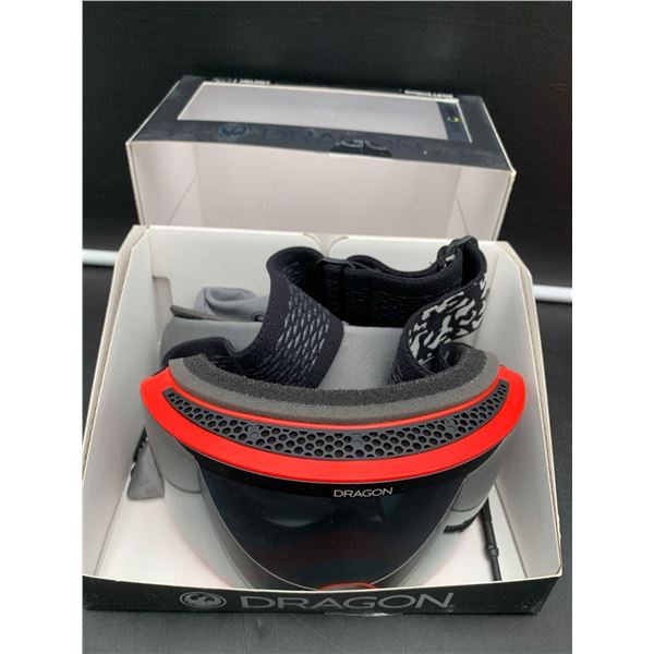 Dragon PXV Ripper Snow Goggle Package with accessories and extra lens