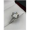 Image 2 : $3145 APPRAISED 5.0 CARAT .925 SILVER RING