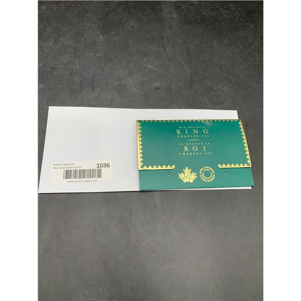 Canada Mint issued King Charles III proof sealed coin Set