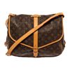 Louis Vuitton Brown Monogram Canvas Saumur 35 Shoulder Bag