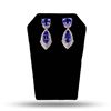 Image 1 : 12.28 ctw Tanzanite and 1.43 ctw Diamond Platinum Earrings