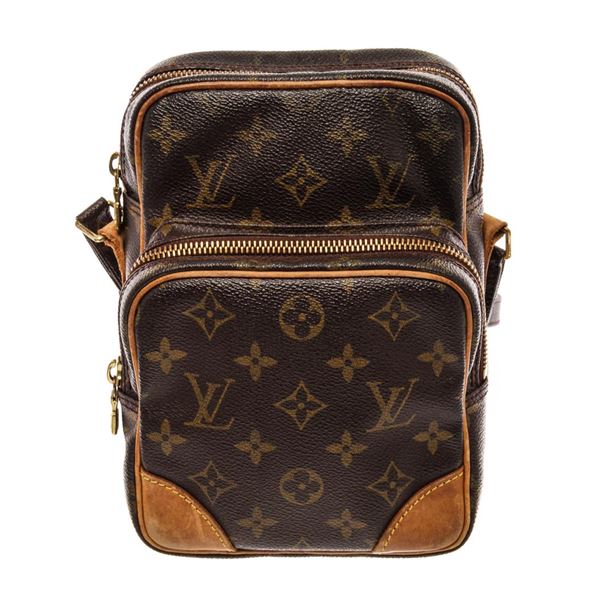Louis Vuitton Brown Monogram Canvas Amazone Crossbody Bag