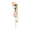 Image 6 : Retro Vintage 14K Pink & Green Gold Polished Finish Fancy Bow Ribbon Pin Brooch