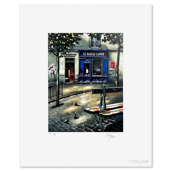 Le Bateau Lavoir (White) by Thomas Pradzynski (1951-2007)