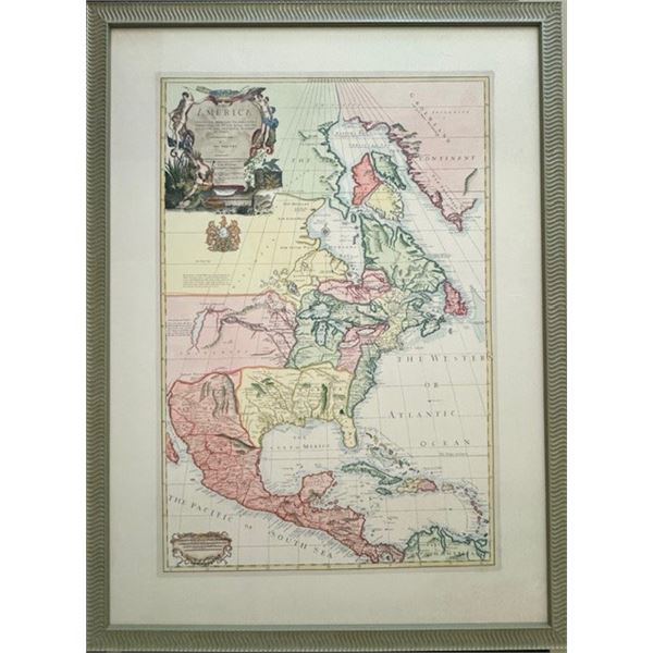 Old World United States Map by unknown