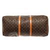Image 4 : Louis Vuitton Brown Monogram Canvas Keepall 60 Duffel Bag