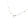 Image 2 : 14kt WG Solitare Necklace 0.24 cts.