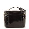 Image 2 : Chanel Vintage Black Patent Leather Timeless Small Vanity Case
