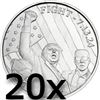 Donald Trump Fight Fine Silver Coin BUNDLE (20 TOTAL)