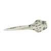 Image 5 : Antique Art Deco 18k White Gold 0.26 ctw Old European Cut Diamond Solitaire Ring