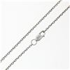 Image 7 : New 14K White Gold 1.05 ctw G VS1 Diamond Petite Flower Cluster Pendant Necklace