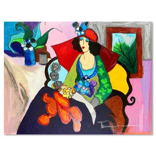 Red Hat by Tarkay (1935-2012)