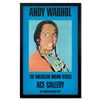 Image 1 : The American Indian Series (Blue) by Warhol (1928-1987)