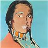 Image 2 : The American Indian Series (Blue) by Warhol (1928-1987)