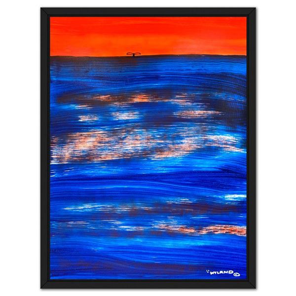 Whale Tail by Wyland Original