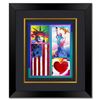 Image 1 : 2 Liberties, Flag and Heart by Peter Max
