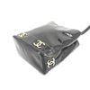 Image 3 : Chanel Black Patent Leather CC Shoulder Bucket Bag