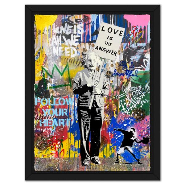 Einstein by Mr Brainwash Original