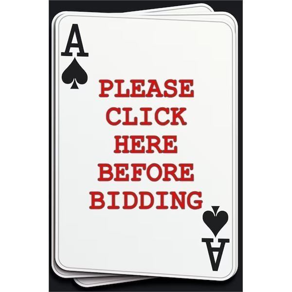 Please Click Here Before Bidding