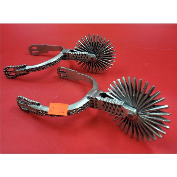 Pair of Chilean Huaso Spurs/Espuela