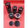 Image 1 : 5 Camera Lenses (Konica, Pentor, etc.)
