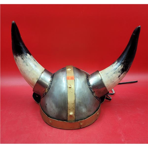 Horned Viking Helmet Prop