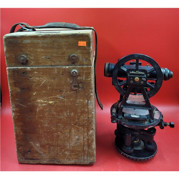 Antique Gurley Surveying Theodolite
