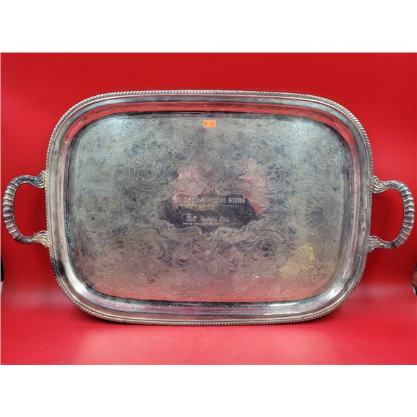 1968 BC Jockey Club Serving Tray