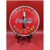 Image 1 : Embossed Tin Ice Cold Coca-Cola Sign