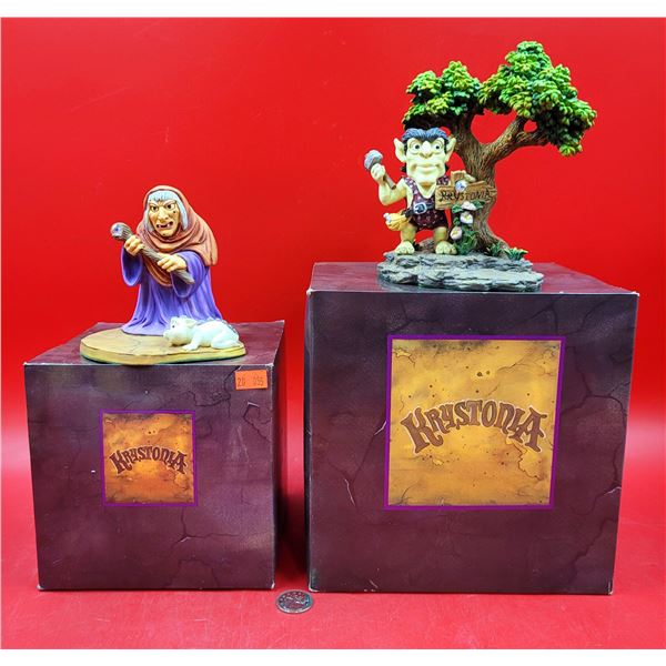 2 Krystonia Fantasy Figurines