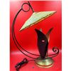 MCM Wrought Iron Table Lamp