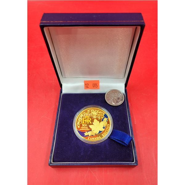 2016 Queen Elizabeth 90th Birthday Commemorative Coin