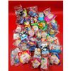 Lot of Assorted McDonald's Toys w/ Snoopy, Sanrio, Mulan, Ty, & More