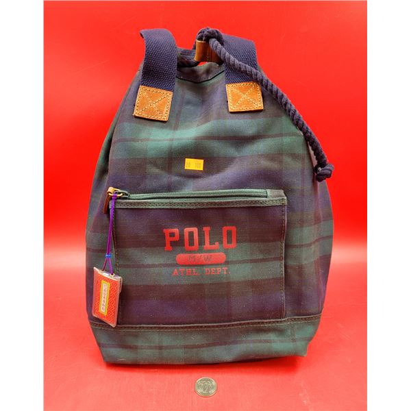 Polo Ralph Lauren Tartan Sling/Tote Bag