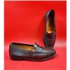 Image 1 : Pair of Ferragamo Leather Loafers Made in Italy